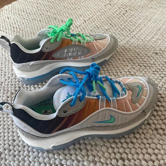 air max 98 la mezcla on feet